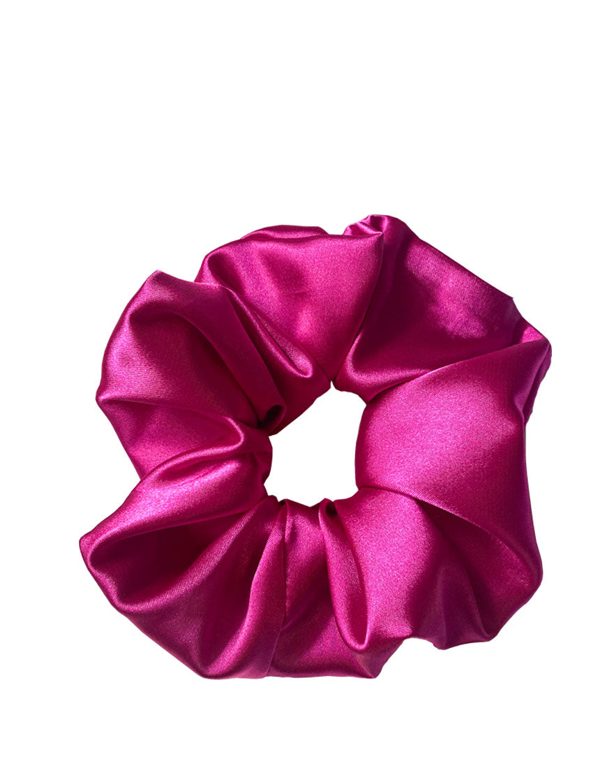 SCRUNCHIE SATIN GLAM VIOLET